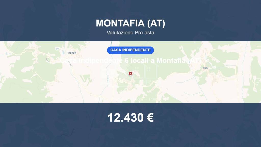 casa indipendente in vendita a Montafia in zona Bagnasco