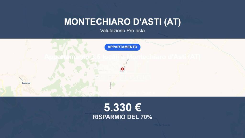 appartamento in vendita a Montechiaro d'Asti in zona Nocciola