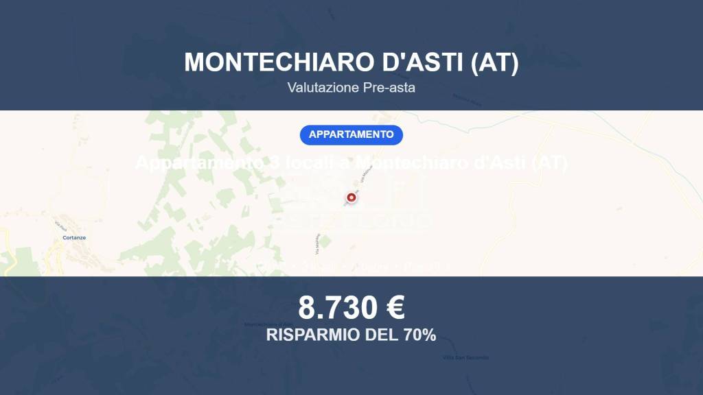 appartamento in vendita a Montechiaro d'Asti in zona Nocciola