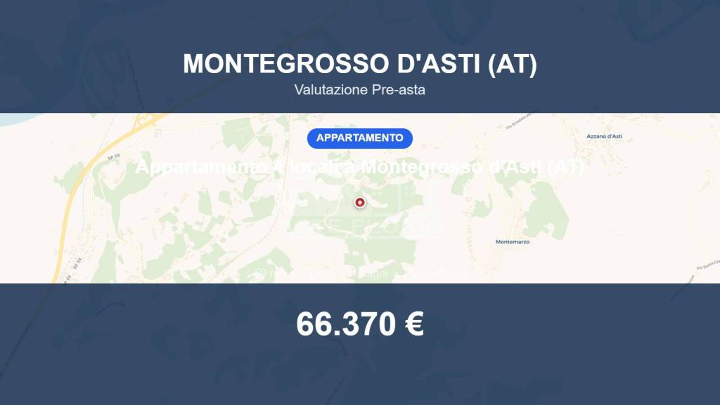 appartamento in vendita a Montegrosso d'Asti in zona Gallareto