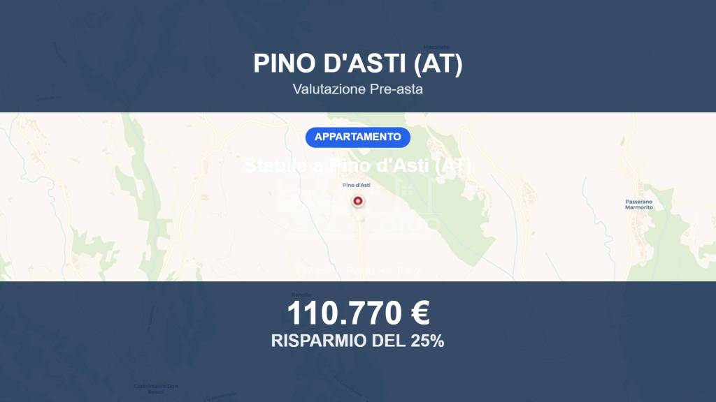 appartamento in vendita a Pino d'Asti