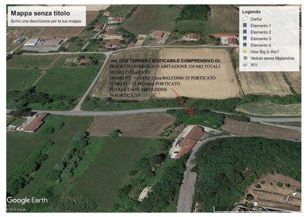 terreno edificabile in vendita a Portacomaro in zona Migliandolo