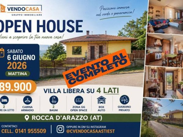 casa indipendente in vendita a Rocca d'Arazzo in zona San Carlo