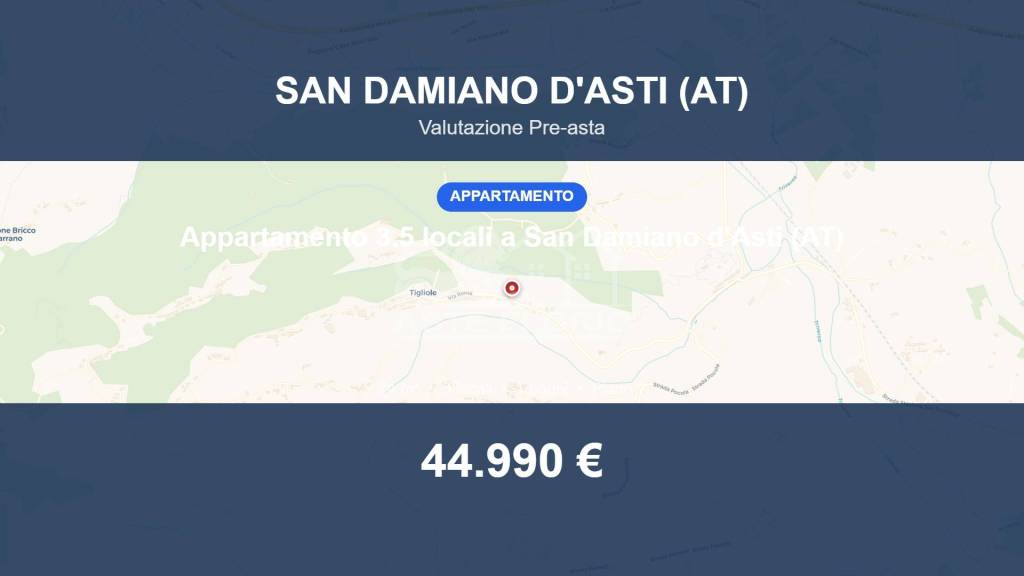 appartamento in vendita a San Damiano d'Asti