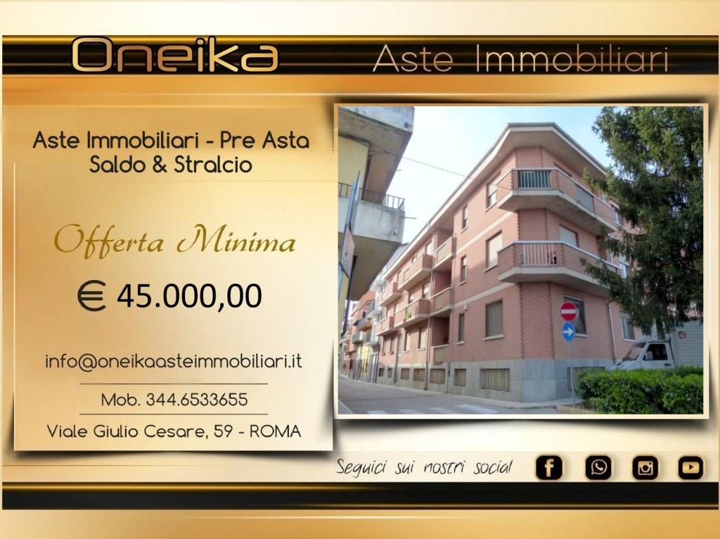 appartamento in vendita a San Damiano d'Asti