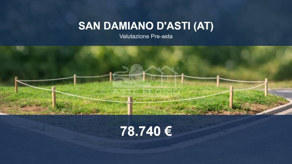 terreno agricolo in vendita a San Damiano d'Asti