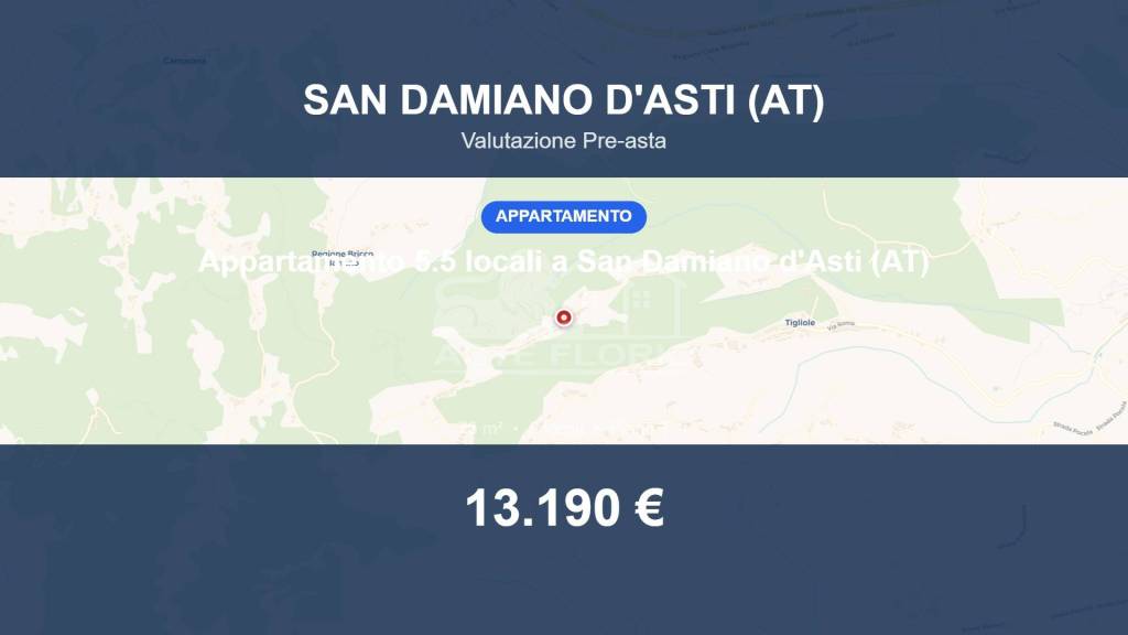 appartamento in vendita a San Damiano d'Asti