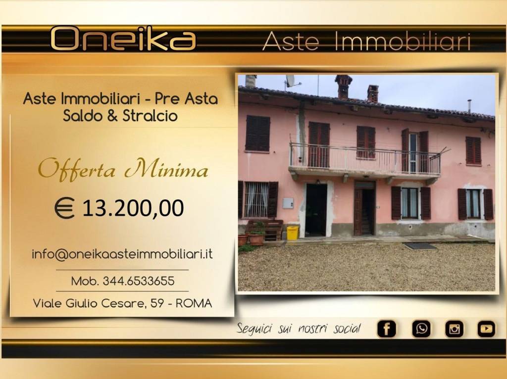 casale in vendita a San Damiano d'Asti