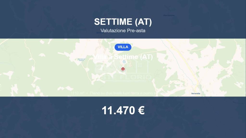 villa in vendita a Settime