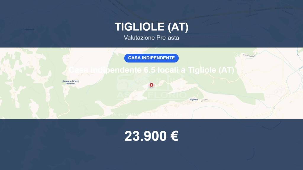 casa indipendente in vendita a Tigliole in zona Valperosa