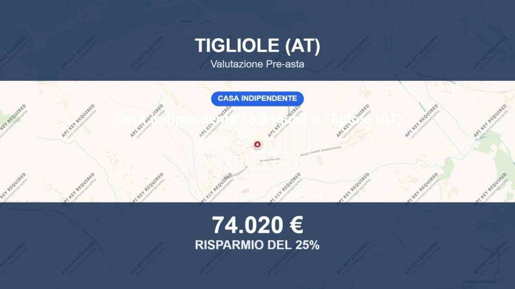 casa indipendente in vendita a Tigliole in zona Pratomorone