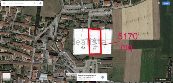 terreno edificabile in vendita a Villanova d'Asti