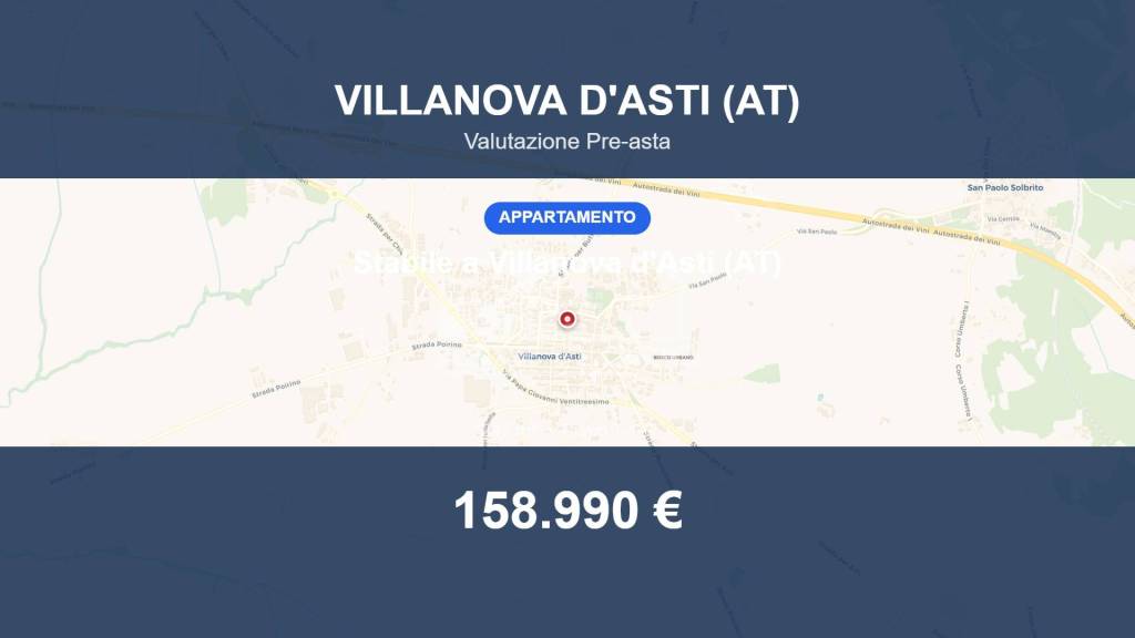 appartamento in vendita a Villanova d'Asti