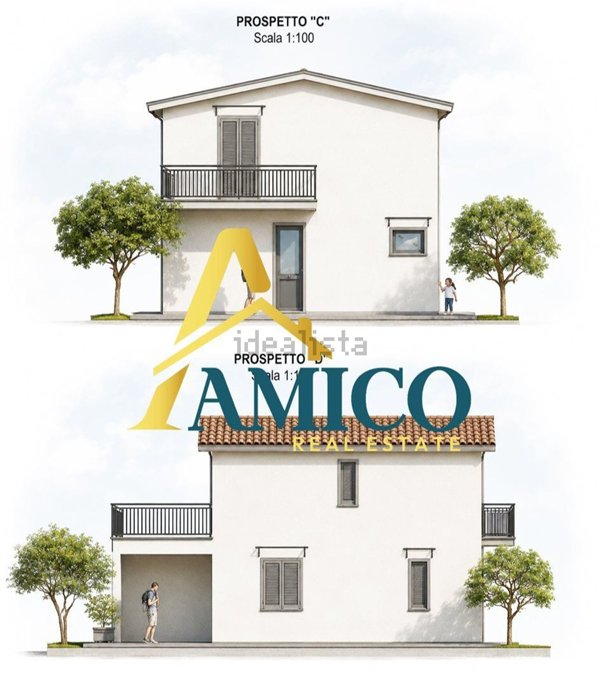 casa indipendente in vendita ad Altavilla Milicia