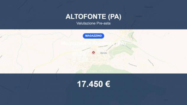 locale commerciale in vendita ad Altofonte