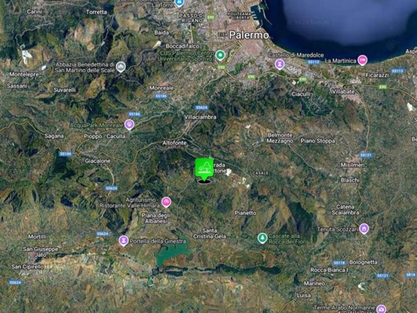 terreno agricolo in vendita ad Altofonte