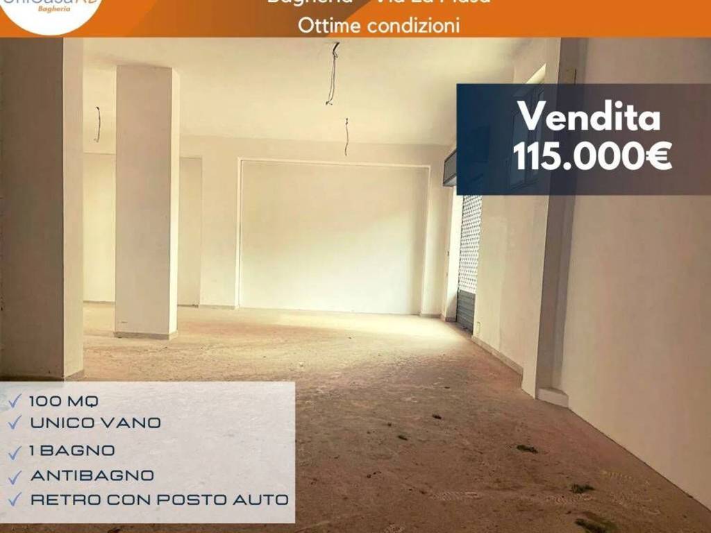 negozio in vendita a Bagheria