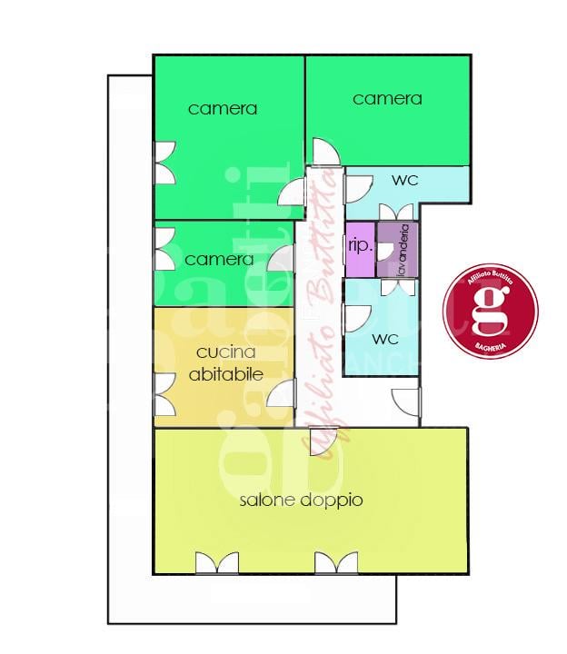 appartamento in vendita a Bagheria