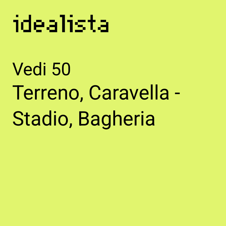 terreno edificabile in vendita a Bagheria