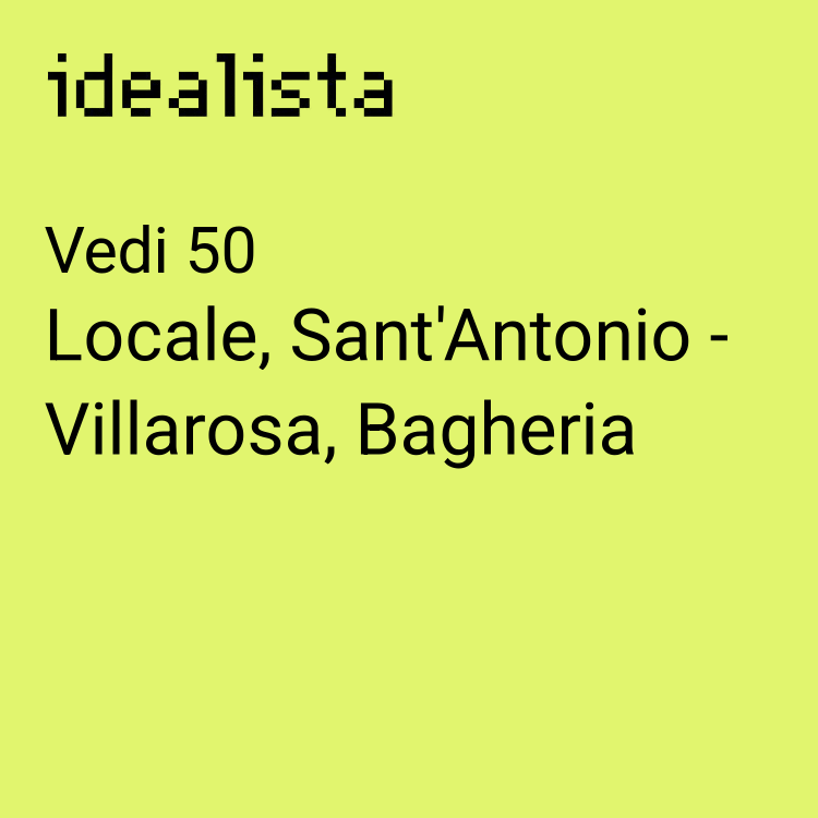 locale commerciale in vendita a Bagheria