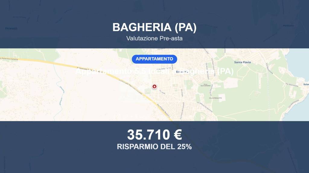 appartamento in vendita a Bagheria
