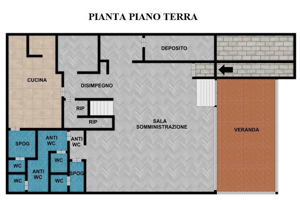 locale commerciale in vendita a Bagheria