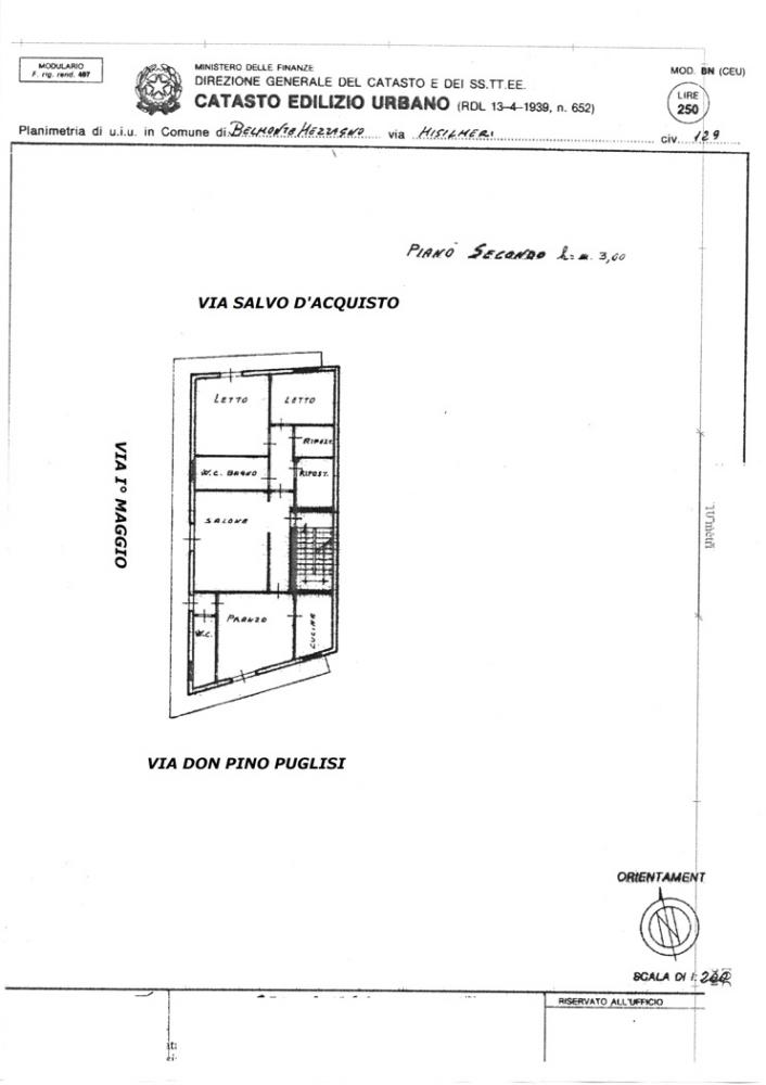 appartamento in vendita a Belmonte Mezzagno
