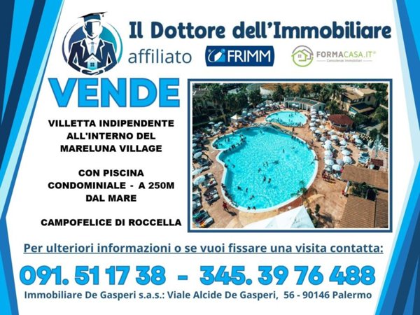 casa indipendente in vendita a Campofelice di Roccella