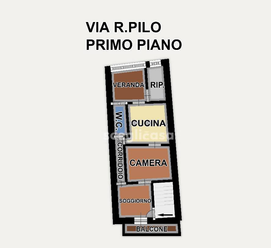 appartamento in vendita a Carini in zona Villagrazia di Carini