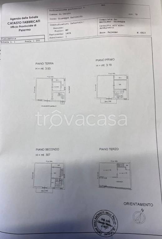 appartamento in vendita a Carini