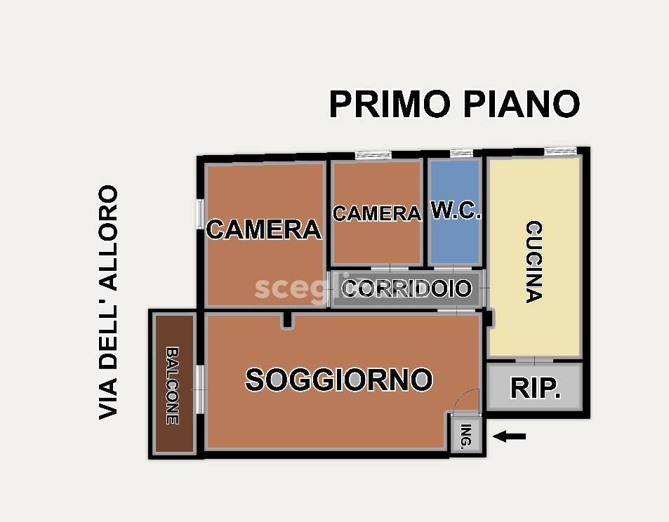 appartamento in vendita a Carini in zona Piraineto