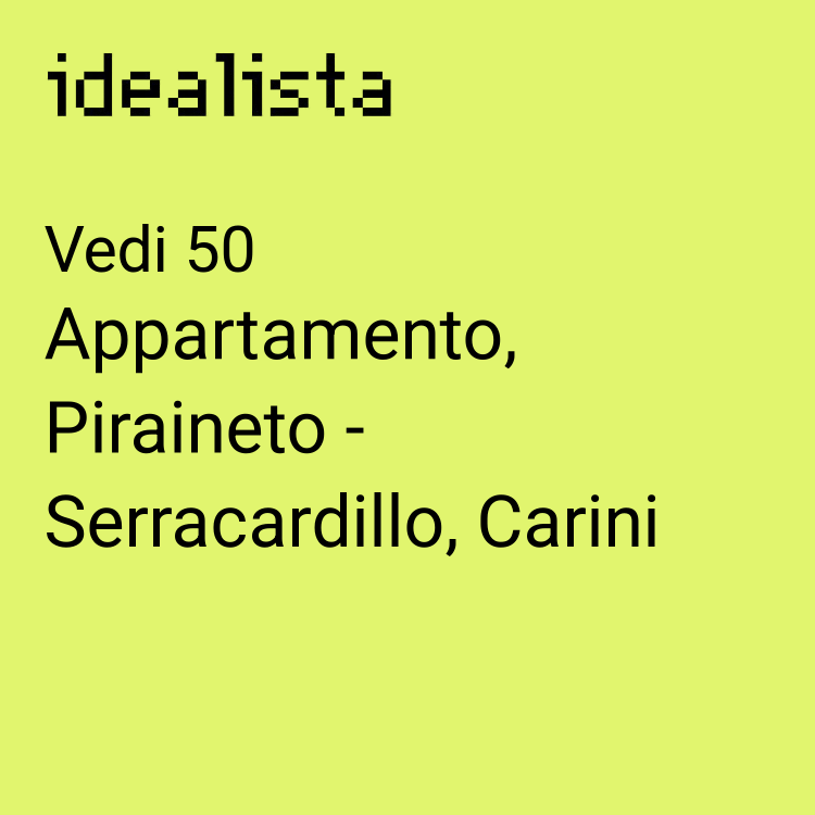 appartamento in vendita a Carini in zona Piraineto