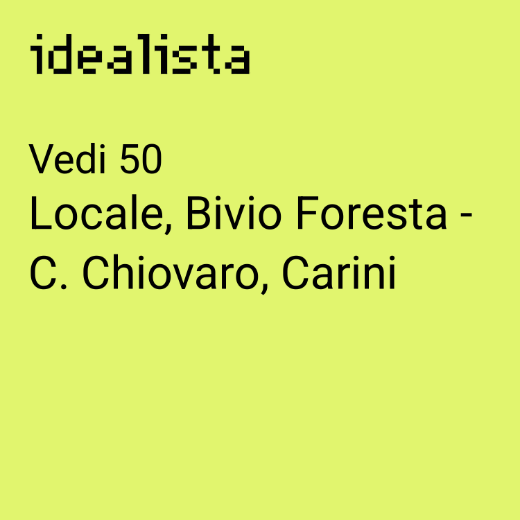 terreno edificabile in vendita a Carini in zona Bivio Foresta