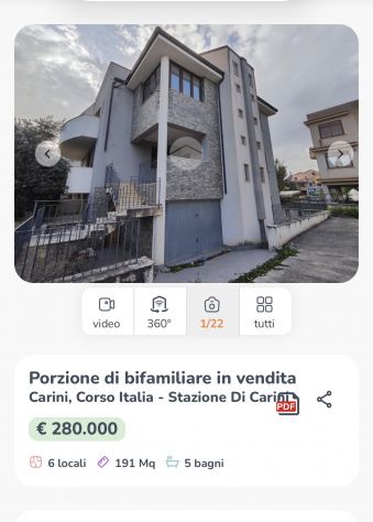 casa indipendente in vendita a Carini