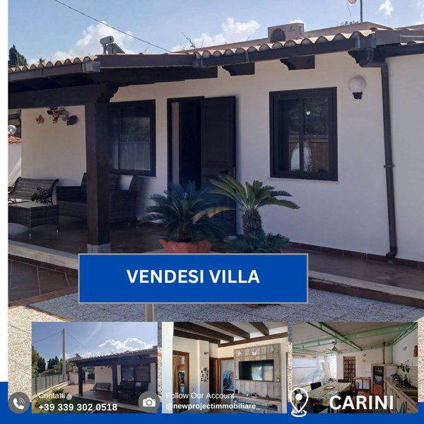 casa indipendente in vendita a Carini in zona Piraineto