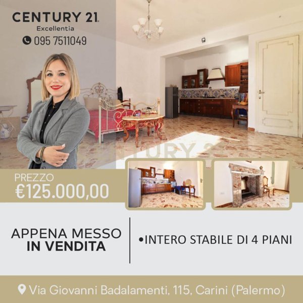 villa in vendita a Carini
