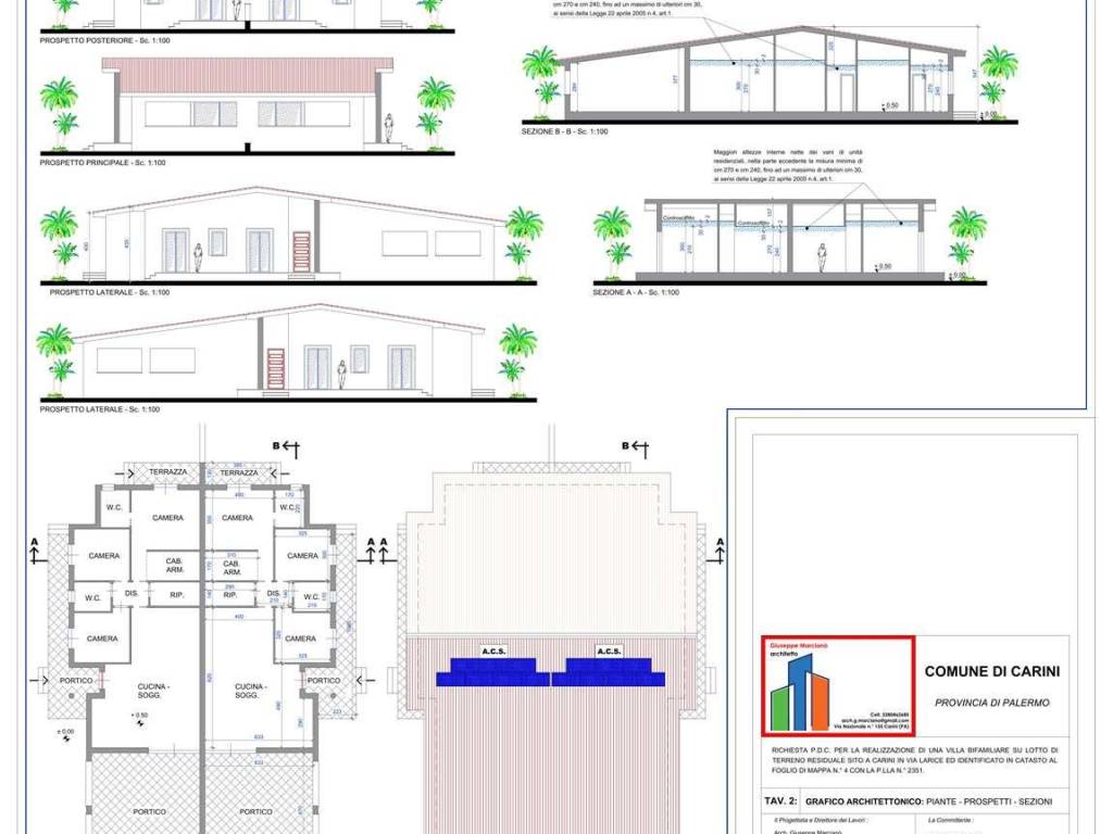 casa indipendente in vendita a Carini
