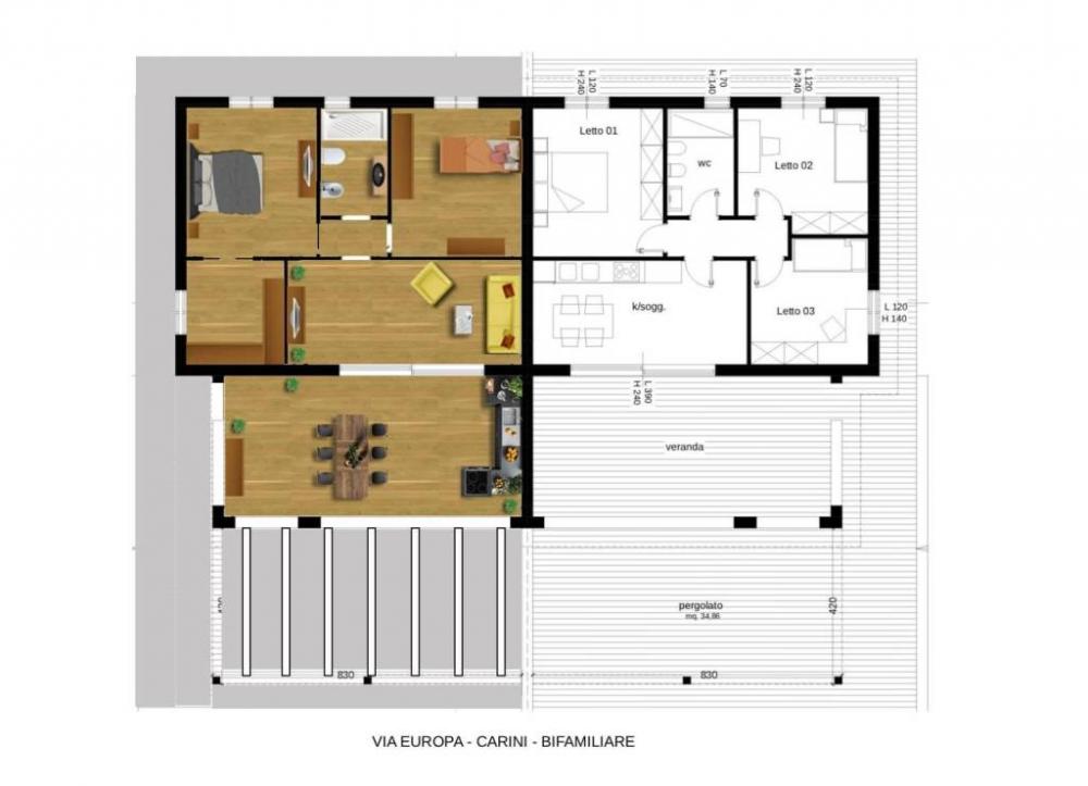 casa indipendente in vendita a Carini