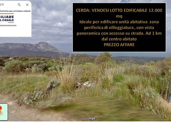 terreno agricolo in vendita a Cerda