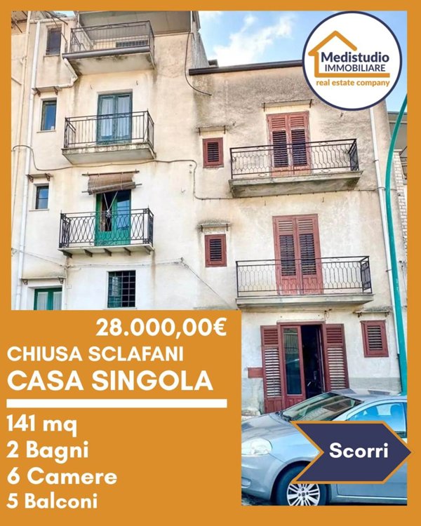 casa indipendente in vendita a Chiusa Sclafani