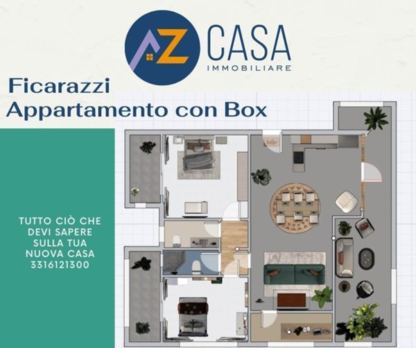 appartamento in vendita a Ficarazzi