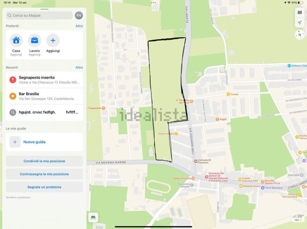 terreno agricolo in vendita a Ficarazzi