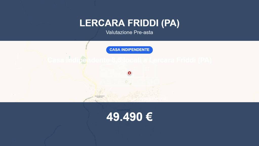 casa indipendente in vendita a Lercara Friddi