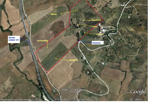 terreno agricolo in vendita a Mezzojuso