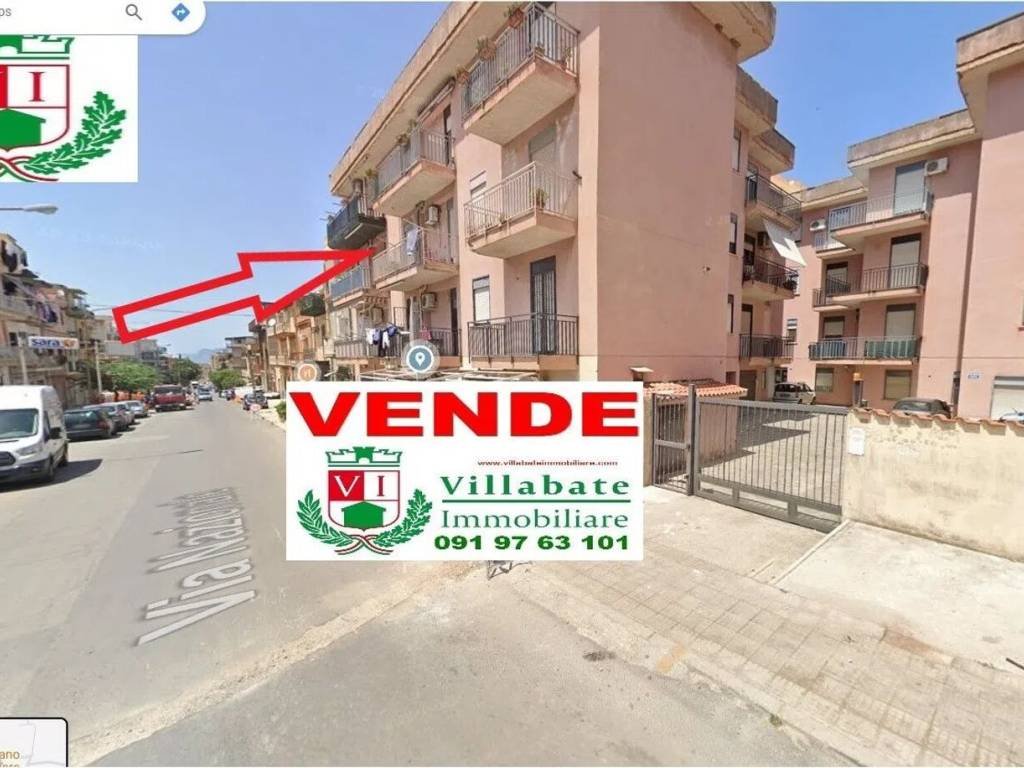 appartamento in vendita a Misilmeri in zona Portella di Mare