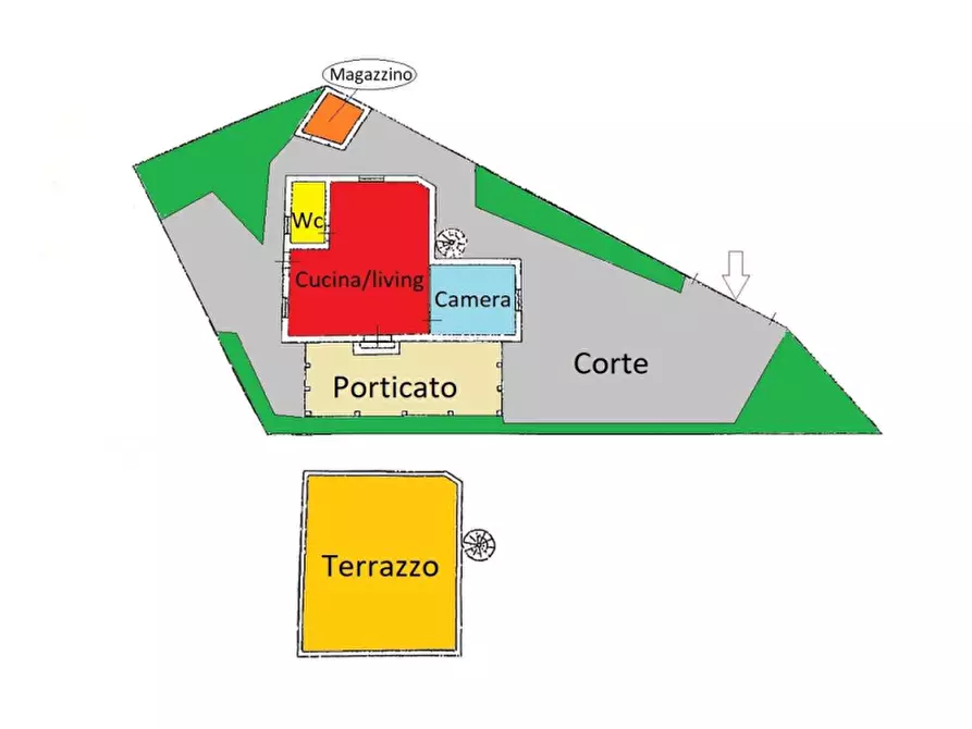 casa indipendente in vendita a Monreale in zona Giacalone
