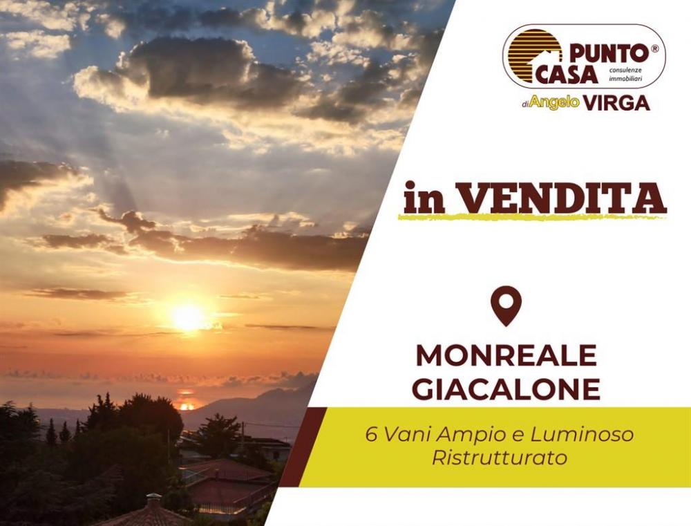appartamento in vendita a Monreale in zona Giacalone