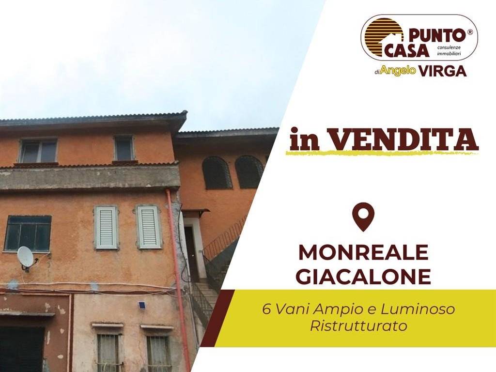appartamento in vendita a Monreale in zona Giacalone