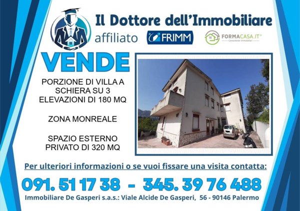 casa indipendente in vendita a Monreale in zona Pietre Mole