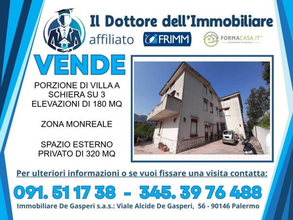 casa indipendente in vendita a Monreale in zona Pietre Mole